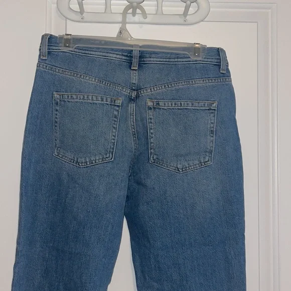 Free People Distressed Blue Jeans - Picture 5 of 11